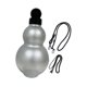 thumbnail image 2 of Botella de agua de calabaza, botella para beber agua, 900 ml, práctica taza para beber al aire libre Plata, 2 of 9