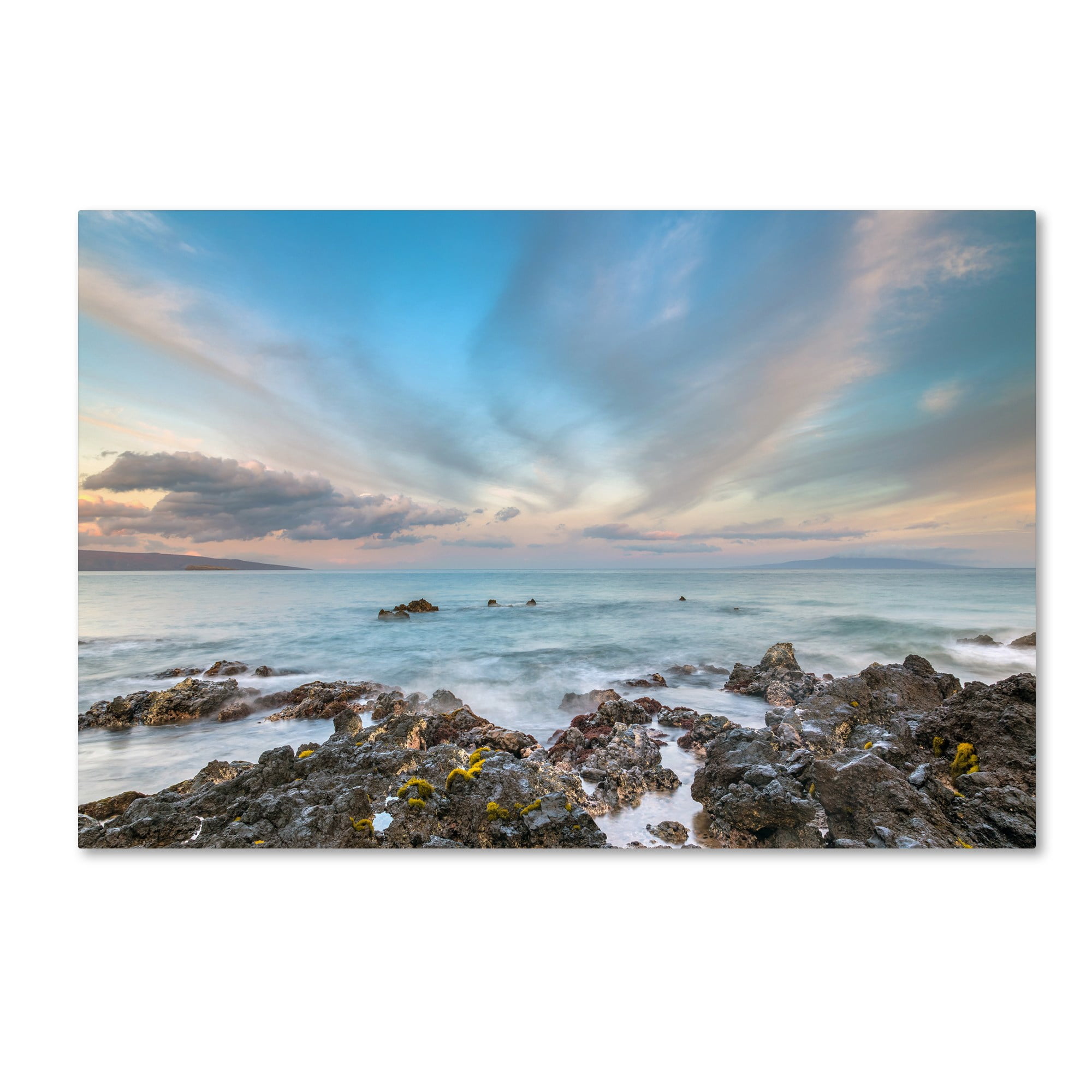 Trademark Fine Art 'South Maui Sunrise' Canvas Art by Pierre Leclerc
