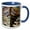 Blue/White, variant on 3drose, Lens of Farallon Island Lighthouse, California - Us05 Cha0078 - Chuck Haney, 15oz Mug