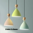 thumbnail image 2 of Personalized Colorful Metal Pendant Light for Kitchen Island, Nordic Style Modern Pendant Lighting for Dining Room, Minimalist Simple Pendant Lamp, Cute Pendant Light Fixture, 2 of 7