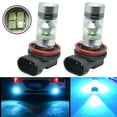 thumbnail image 2 of 2 Unidades Bombilla LED de Coche Repuesto para Lámpara de Cola para / Niebla / Luces de Conducción (5W x 20) Cola H11 bombilla LED, 2 of 8