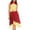 Red&Yellow, variant on YONGHS Women's Color Block Irregular Dance Dress Sleeveless Liturgical Worship Dance Costume Hot Pink&Light Purple S