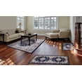 thumbnail image 2 of Navy Blue Traditional Persian Oriental Bordered 3PC Rug Set - Runner (2' x 5') Accent Mat (2' x 3') Area Rug (5' x 7'), 2 of 3