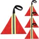 thumbnail image 2 of Flaros reflectantes reflectantes de 4pcs flaros de advertencia de kayak con cintas para kayak canoa sup, 2 of 7