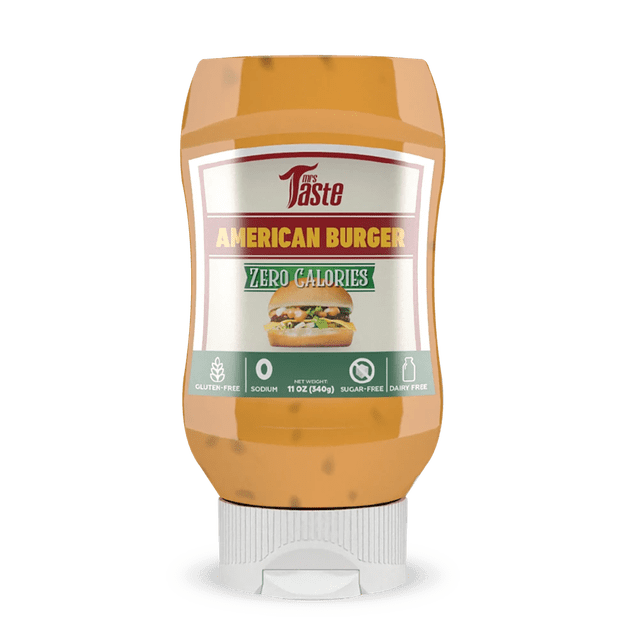 Salsa de Hamburguesa Americana Mrs Taste 340 g Sin calorías Mrs Taste MRSTASTEAMERICANBURGER