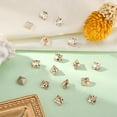thumbnail image 2 of Preciosa® MAXIMA Crystal Fancy Stones Czech Crystal 435 23 615 Square Dura Foiling 00030 235 Honey 6x6mm, 2 of 5