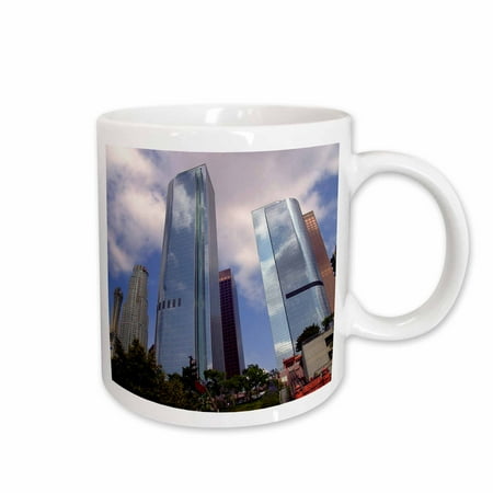 

3dRose Los Angeles Skyline Ceramic Mug 15-ounce