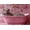 Pink, variant on Mudket Leopard in Pink Bathtub with Floral Wallpaper Canvas Wall Art, Cute Bathroom Glam Wall Decor Pictures Waterproof Print for Bathroom Girls Bedroom Home Decor , Framed Ready to Hang - 12"L x 8"W