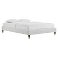 thumbnail image 2 of Modway Harlow King Performance Velvet Platform Bed Frame, Multiple Colors, 2 of 3