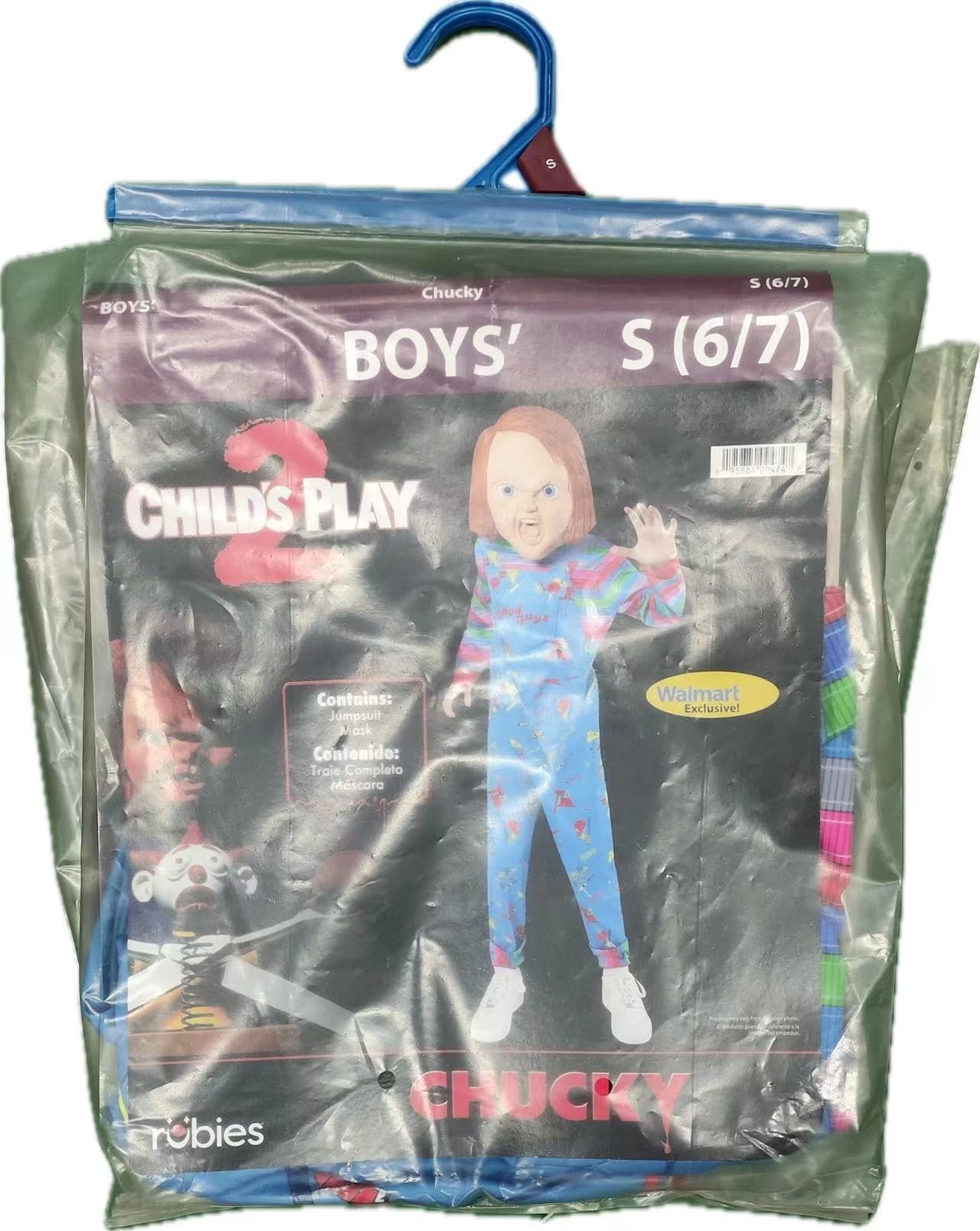 Chucky Halloween Costume for Children, Boys Size S (6/7), by Rubies