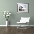 thumbnail image 2 of Trademark Fine Art "White Winter" Canvas Art by Philippe Hugonnard, White Matte, Silver Frame, 2 of 3