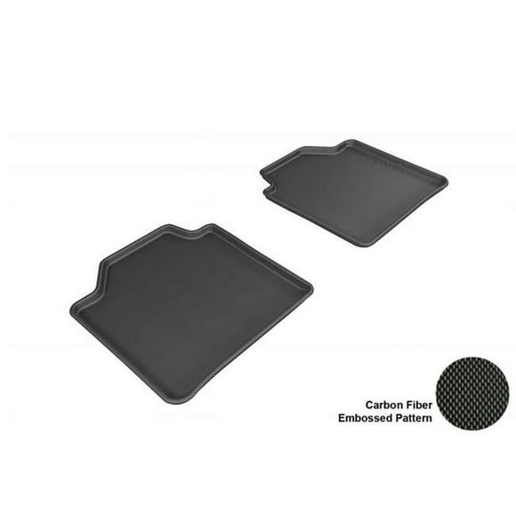 3D MAXpider L1BM04821509 BMW 3 SERIES GRAN TURISMO (F34) 2013-2014 KAGU BLACK R2 Floor Mat