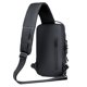 thumbnail image 4 of Mochila para el pecho para hombre, mochila con carga USB, bolso de hombro, mochila de viaje, bolso cruzado impermeable para el pecho, 4 of 5