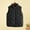 Black, variant on LSLJS Puffer Vest for Women Winter Fleece Plus Size Stand up Collar Vest Jackets Warm Casual Solid Color Outwear Coats with Pockets, 3XL-5XL