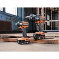 thumbnail image 7 of RIDGID 18V Brushless Cordless 2-Tool Combo Kit with Hammer Drill, Impact Driver, (2) Batteries, Charger, and Bag, 7 of 7