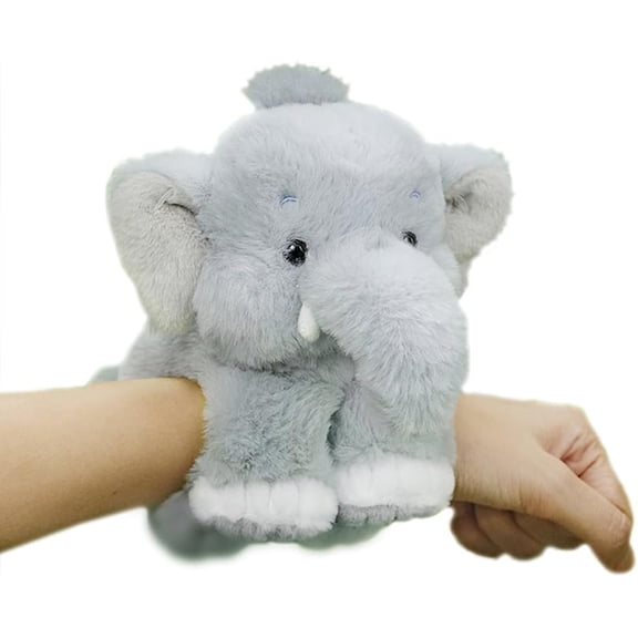 Elephant Stuffed Plush Toy, Elephant Plush Slap Bracelet, Elephant Plushies
