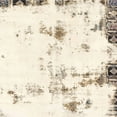 thumbnail image 1 of Ahgly Company Machine Washable Indoor Square Abstract Blanched Almond Beige Area Rugs, 4' Square, 1 of 7