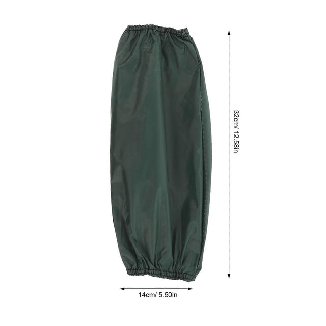 Oil-Proof Arm Sleeves Protective Oversleeves for Kitchen Cleaning Green Pvc Material with Special Coating 1 Pair