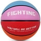 thumbnail image 2 of Balón de baloncesto para niños AXGUIQ, tamaño 4, 65 cm, goma arcoíris, 2 of 9