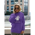 thumbnail image 2 of Be Yourself Or A Unicorn Hoodie Women -SPIdeals Designs, Female x-Large, 2 of 4