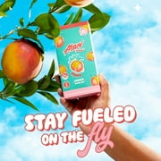 Alani Nu Energy Sticks, Juicy Peach, 10 Count, 200mg Caffeine, Zero Sugar