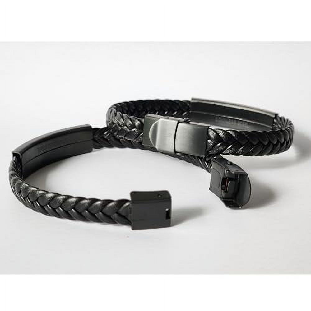 Braided Leather Bracelet Son In Law - Handle challenges with confidence Gift for Men, Birthday, Christmas, Graduation