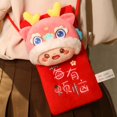 thumbnail image 2 of Gqtwoy Dragon Year Red Envelope Dragon Doll Plush Toy Shoulder Bag - Cute New Year Gift, Crystal Soft Fabric, Large Capacity, 2 of 2
