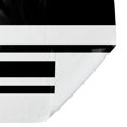 thumbnail image 6 of Creative Products Black Bold Stripes  71x74 Shower Curtain, 6 of 7