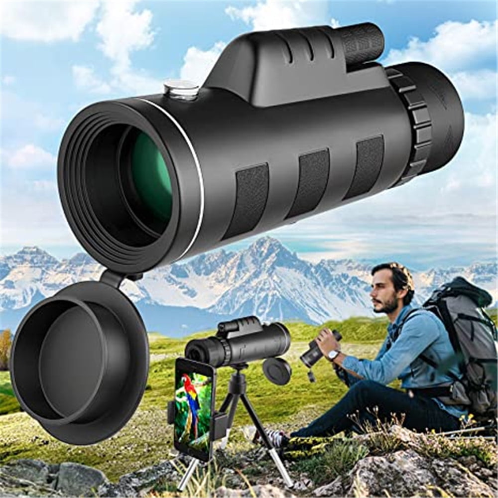Digital Night Vision Monocular Photo & Video Recording Zoom Monocular Scope for Wildlife Bird Watching Camping Hiking Traveling Infrared HD High Power Monocular Telescope with 1.5 TFT Screen 