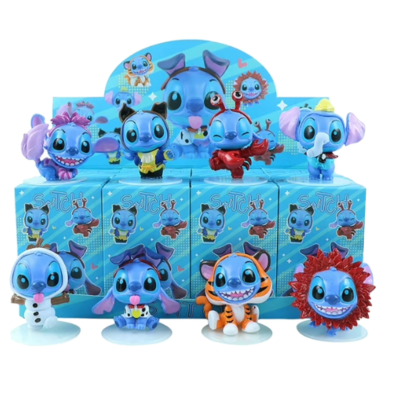Stitch Blind Box Set of Limited Edition Collectible Figures from
