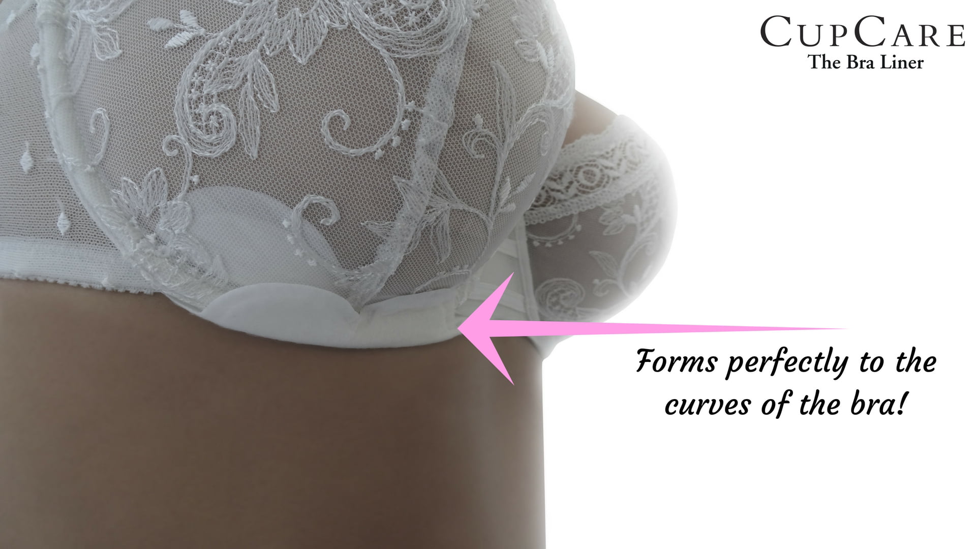 CupCare The Ultimate Disposable Bra Liner Breast Sweat Pads for Women (20)  