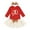 A, variant on Coerni My First Christmas Outfits Baby Girl Long Sleeve Romper+Princess Tulle Tutu Skirt+Headband Warm 4PCS Clothes Set