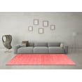 thumbnail image 3 of Ahgly Company Indoor Rectangle Abstract Red Modern Area Rugs, 7' x 9', 3 of 4