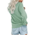 thumbnail image 5 of MOSHU Casual Womens Sweatshirts Crewneck Long Sleeve Tops Oversized Pullover Sweatshirt for Women, 5 of 10
