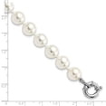 thumbnail image 5 of Sterling Silver Majestik Rh-pl 10-11mm Imitation Shell Pearl Bracelet 7.5 Inch "Bracelets, 5 of 5
