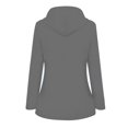 thumbnail image 3 of Ikevan Veste de Pluie Imperméable à Capuche pour Femmes, Grande Taille, Coupe-Vent, Rouge 18(TTTG), 3 of 3