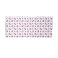 thumbnail image 2 of Love Neck Gaiter, Pink Hearts Girls Pony, Unisex, Hot Pink White, by Ambesonne, 2 of 3
