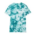 thumbnail image 5 of 2 Piece Sets for Women Fashion Casual Print Crewneck Short Sleeve Oversized T Shirt Drop Shoulder Tops And Shorts Sets, 5 of 5