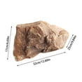 thumbnail image 2 of Artificial Stone Decor Foam Rock Landscaping Lightweight Realistic Stone for Aquarium Parks Lawn Garden Patio Porch Decoration Yard Ornament with Natural Texture, 2 of 7