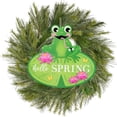 thumbnail image 3 of 11" Hello Spring Frog Sign, 3 of 3