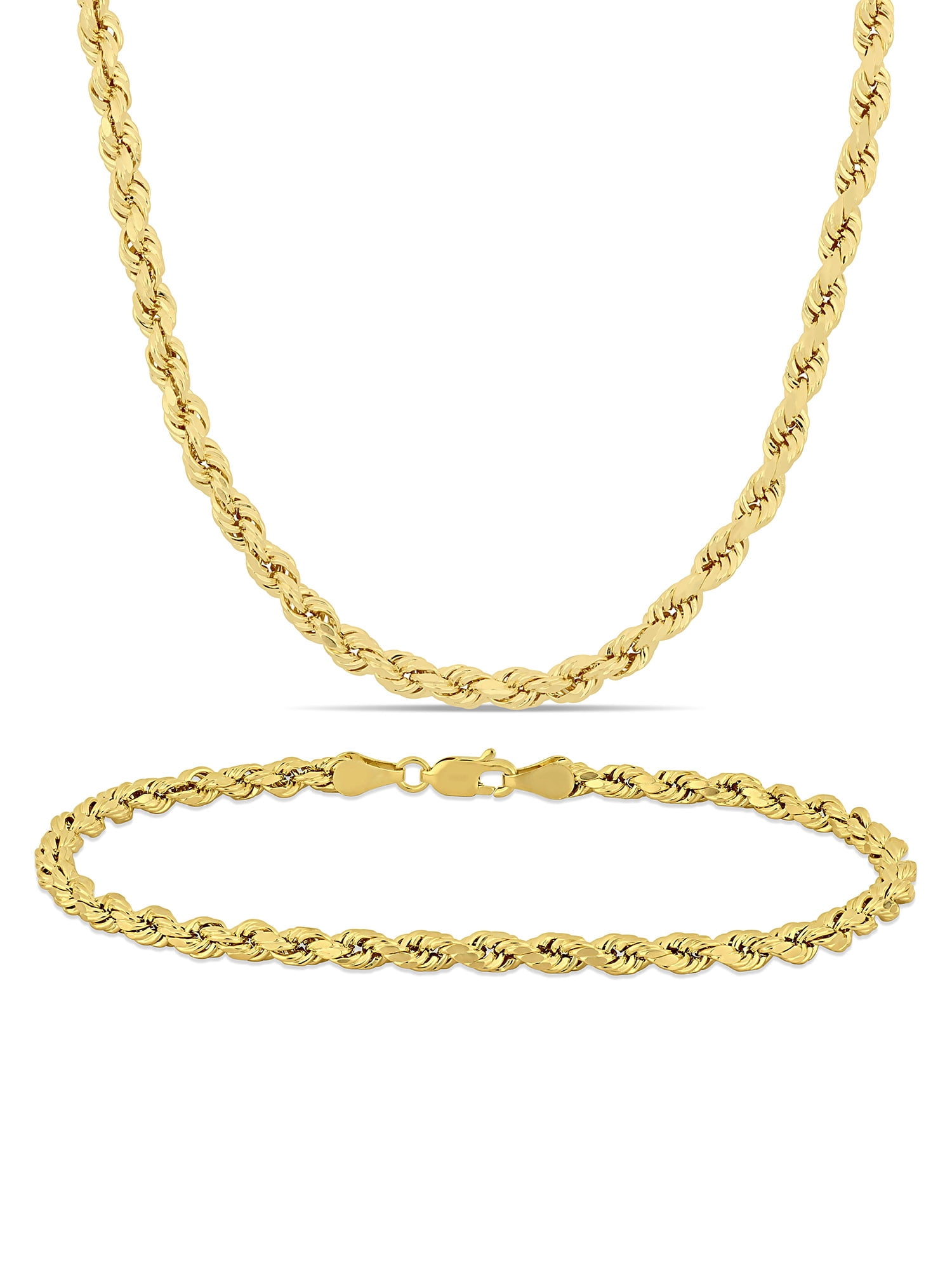 Twisted Rope Chain Necklace 
