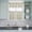 Green, variant on 3 Piece Kitchen Curtains and Valances Set Teal Flowers Cafe Curtains 36 Inch Length Vintage Ethnic Tribe Country Farmhouse Valance & Tier Curtain for Living Room Bedroom Window 54"x18" 27"x36"*2