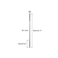 thumbnail image 2 of M2x55mm 304 Stainless Steel Push Rod Double End Threaded Rod for DIY, 2Pack, 2 of 6