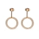 thumbnail image 3 of Aretes Ametrinaa Coqueta Broquel Aro Zirconias Chapa Oro 18k, 3 of 5