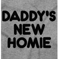 thumbnail image 2 of Cool Daddy's New Homie Fathers Day Romper Boys or Girls Infant Baby Brisco Brands 12M, 2 of 6