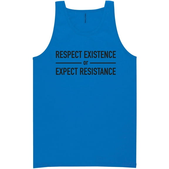 Respect Existence Neon Tank Top