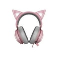 thumbnail image 2 of Razer Kraken Kitty - Headset - full size - wired - USB - noise isolating - quartz pink, 2 of 10