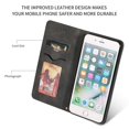 thumbnail image 2 of iPhone 6s Plus Case, iPhone 6 Plus Wallet Case, Dteck Smooth PU Leather Flip Folio Wallet Card Slots Case Cover Stand Feature & Magnetic Closure For Apple iPhone 6s Plus & 6 Plus, Gray, 2 of 7