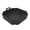 Black - One Size, variant on 8 Inch Square Silicone Air Fryer Liners with Handles Reusable Non-Stick Air Fryer Baking Tray Heat Resistant Pot for 3.6-6.8QT Air Fryers Oven & Microwave Black