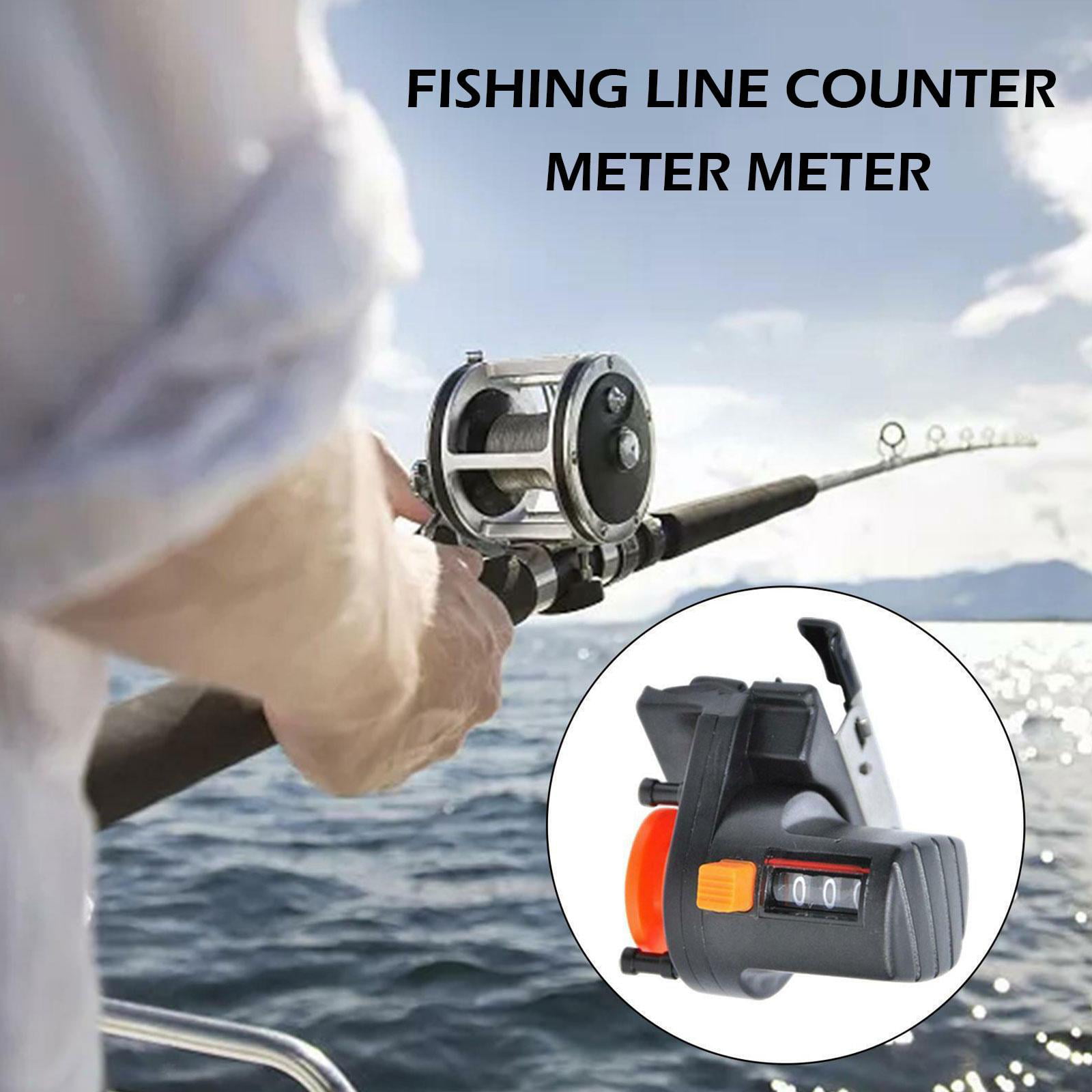 Digital Fishing Finder Gauge Line Counter Meter For Fishing Rod K7D1 ! Z2W3  